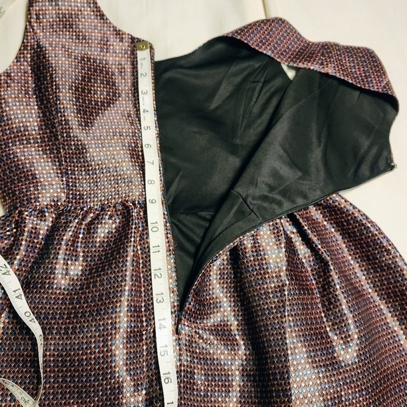 C Luce Geometric Sleeveless Fit and Flare Dress Small - Picture 12 of 13